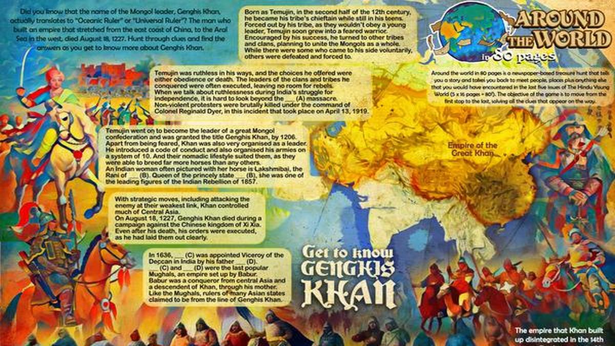 Get to know Genghis Khan The Hindu